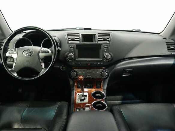 2010 Toyota Highlander II (XU40) Рестайлинг, бежевый - вид 14
