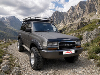 1996 Toyota Land Cruiser 80 Series Рестайлинг, серый, 1500000 рублей, вид 3