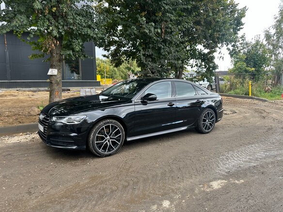 2017 Audi A6 IV (C7) Рестайлинг, чёрный - вид 8