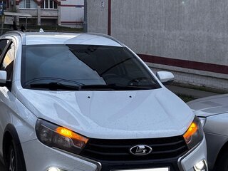 2021 Lada (ВАЗ) Vesta SW I, белый, 1100000 рублей, вид 4
