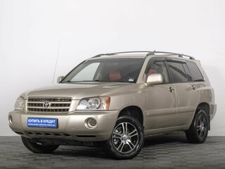 2003 Toyota Highlander I (XU20), бежевый, 1049000 рублей, вид 2