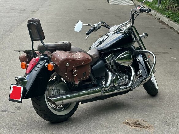 2004 Honda Shadow 750, чёрный, 440000 рублей - вид 3