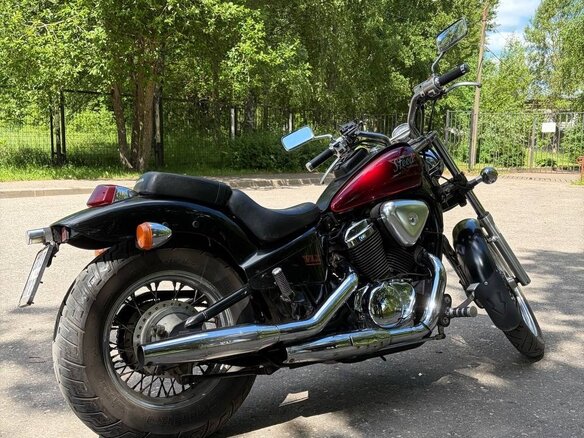 1999 Honda Steed 400, чёрный, 290000 рублей - вид 7
