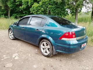 2008 Opel Astra H Рестайлинг, синий, 340000 рублей, вид 5