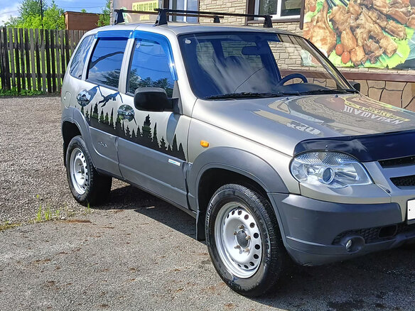 2011 Chevrolet Niva I Рестайлинг, серый, 395000 рублей - вид 2