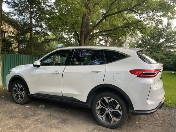 2023 Haval F7 I Рестайлинг, белый - вид 4