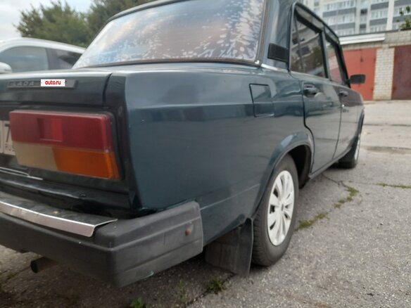 2006 Lada (ВАЗ) 2107, зелёный, 178000 рублей - вид 3