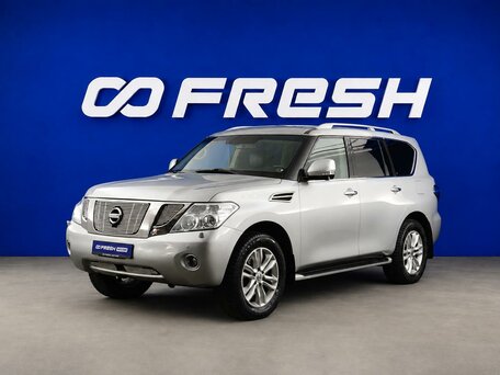 2012 Nissan Patrol VI (Y62), серебристый, 2499546 рублей, вид 5
