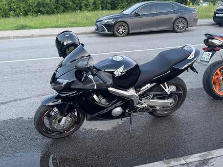 2004 Honda CBR 600F, чёрный, 550000 рублей, вид 1