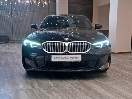 2023 BMW 3 серии 330d xDrive VII (G2x) Рестайлинг, чёрный, 7600000 рублей, вид 2