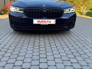 2021 BMW 5 серии 520d VII (G30/G31/G38) Рестайлинг, синий, 4499999 рублей, вид 4