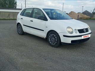 2002 Volkswagen Polo IV, белый, 290000 рублей, вид 3