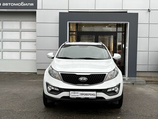 2014 Kia Sportage III Рестайлинг, белый, 1479000 рублей, вид 2
