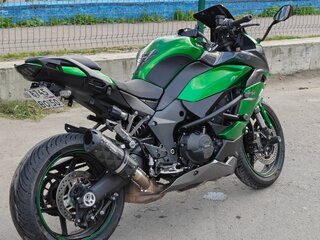 2020 Kawasaki Ninja 1000 SX, зелёный, 1099000 рублей, вид 3