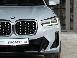 2022 BMW X4 20i II (G02) Рестайлинг, серый, 6219000 рублей, вид 4