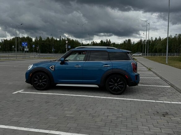 2022 Mini Countryman Cooper S II Рестайлинг, синий - вид 2