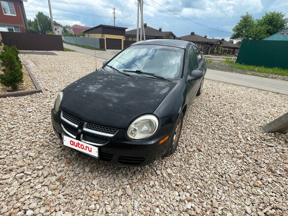 2003 Dodge Neon II, чёрный, 100000 рублей