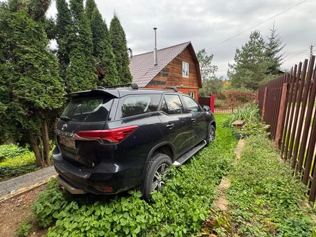 2017 Toyota Fortuner II, чёрный, 3990000 рублей, вид 4