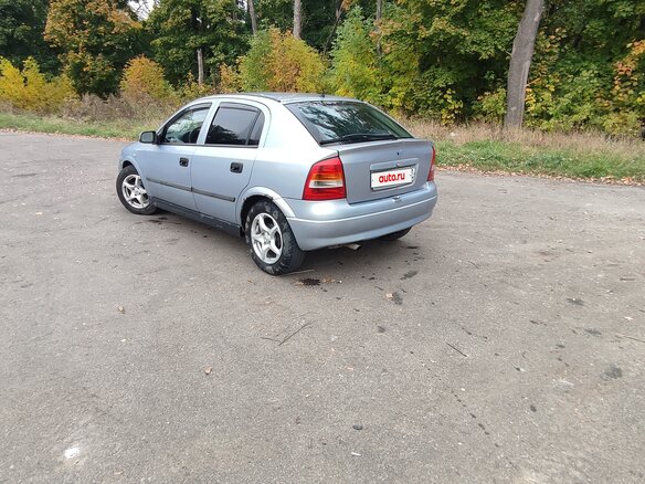 2002 Opel Astra G, серый, 215000 рублей - вид 6