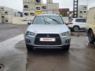 2011 Mitsubishi Outlander II Рестайлинг, серебристый, 879000 рублей, вид 1