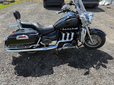 2008 Triumph Rocket III, чёрный, 850000 рублей, вид 1