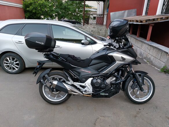 2016 Honda NC 750X, чёрный