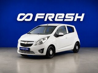 2013 Chevrolet Spark III, белый, 610000 рублей, вид 5