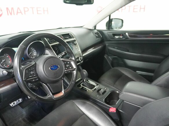 2018 Subaru Legacy VI Рестайлинг, чёрный - вид 9