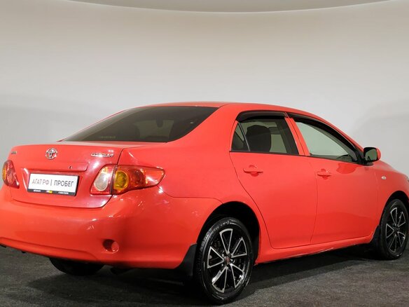 2008 Toyota Corolla AMT X (E140, E150), красный - вид 4