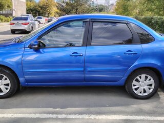 2018 Lada (ВАЗ) Granta I Рестайлинг, синий, 690000 рублей, вид 4