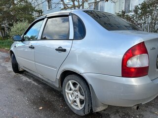 2008 Lada (ВАЗ) Kalina I, серебристый, 180000 рублей, вид 3