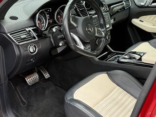 2015 Mercedes-Benz GLE Coupe 450 AMG I (C292), красный, 3000000 рублей, вид 3