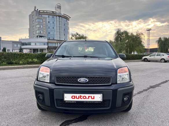2008 Ford Fusion I Рестайлинг, чёрный - вид 2