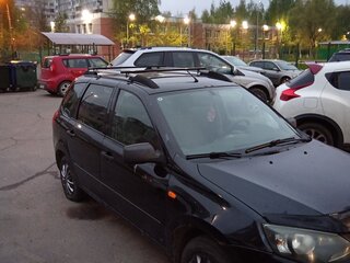 2014 Lada (ВАЗ) Kalina II, серый, 289000 рублей, вид 3