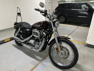 2007 Harley-Davidson Sportster 1200, красный, 660000 рублей, вид 1