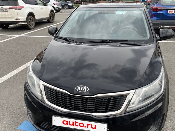 2014 Kia Rio III, чёрный, 770000 рублей - вид 1