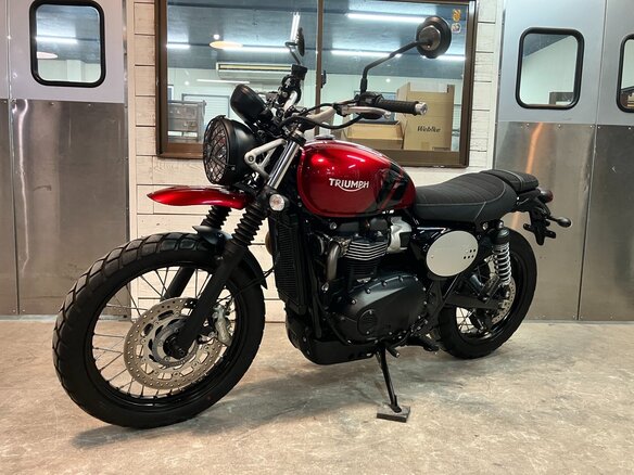 2022 Triumph Scrambler, красный, 1030000 рублей - вид 7