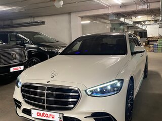 2021 Mercedes-Benz S-Класс 400 d 4MATIC VII (W223), белый, 10400000 рублей, вид 2