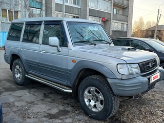 1999 Hyundai Galloper II, серебристый, 700000 рублей, вид 2