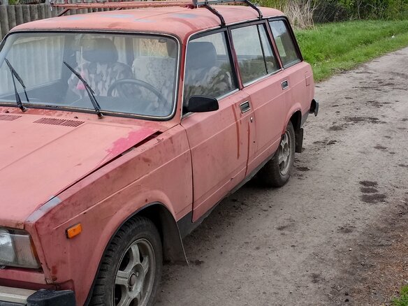 1995 Lada (ВАЗ) 2104 4-speed, красный, 100000 рублей