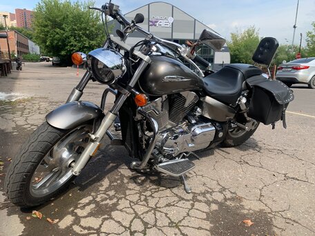 2005 Honda VTX 1300, серебристый, 630000 рублей, вид 5