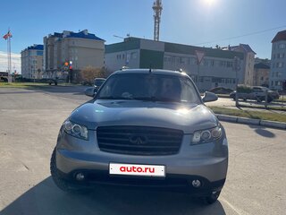 2007 Infiniti FX35 I (S50) Рестайлинг, серый, 1000000 рублей, вид 3