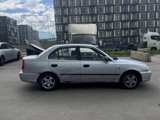 2008 Hyundai Accent ТагАЗ II, серый, 270000 рублей, вид 2