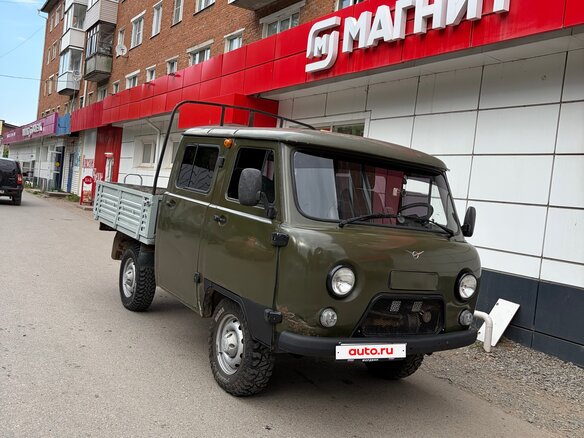 2017 УАЗ 3909, зелёный, 550000 рублей - вид 1