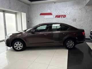 2014 Skoda Octavia III (A7), коричневый, 1275000 рублей, вид 2