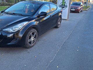 2013 Hyundai Elantra V (MD), чёрный, 995000 рублей, вид 1