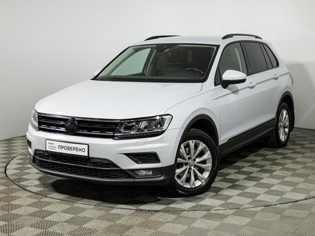 2019 Volkswagen Tiguan II, белый, 2019700 рублей, вид 1
