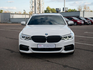 2020 BMW 5 серии 520d VII (G30/G31/G38), белый, 3957000 рублей, вид 2