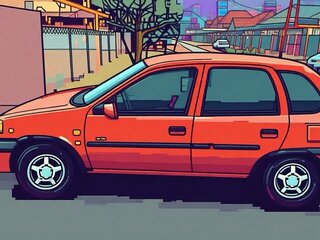 1999 Opel Vita B, красный, 200000 рублей, вид 4