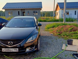 2007 Mazda 6 II (GH), чёрный, 880000 рублей, вид 4